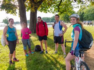 Clapham Runners - a sunny Tusday session